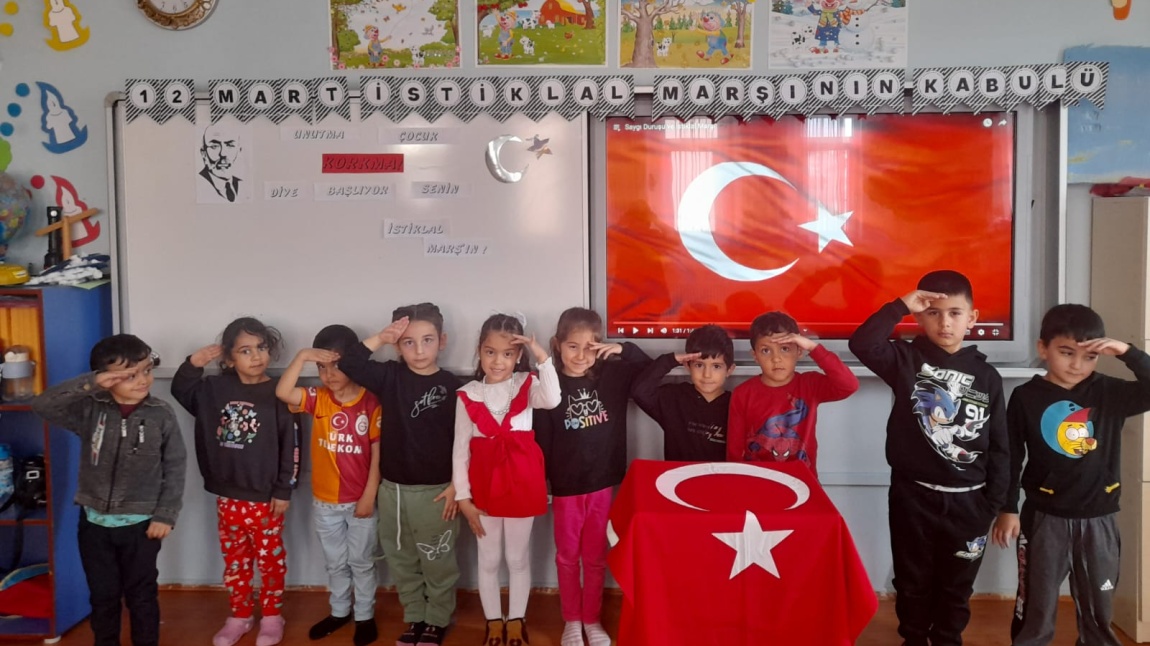 12 MART '' İSTİKLAL MARŞI'NIN KABULÜ''  OKULUMUZDA ÇEŞİTLİ ETKİNLİKLERLE KUTLANDI
